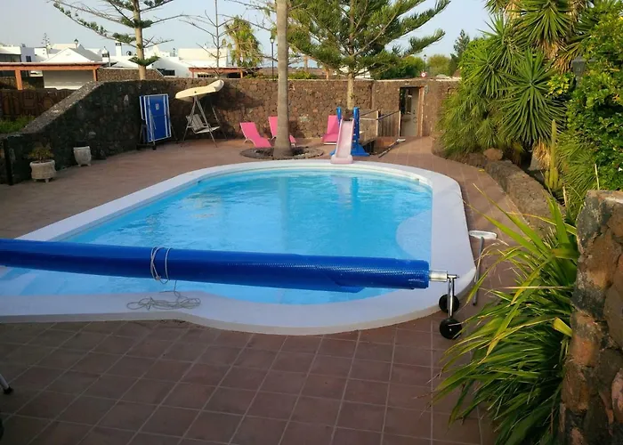 Piscine Jacuzzi Villa Puerto del Carmen (Lanzarote)